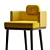 ASHBY Bar Chair: Elegant and Stylish Seating 3D model small image 2