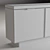 Elegant Drawer Set: 1850x360x700 3D model small image 2