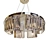 Modern Chrome Pendant Lamp 3D model small image 4