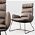 ARVA_LOUNGE: Stylish & Comfortable Lounge Chair 3D model small image 2