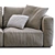 Elegant Poliform SHANGAI Sofa 3D model small image 7