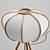 Bamboo Glow Floor Lamp by H&M - Eco-friendly Lighting 3D model small image 3