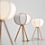 Bamboo Glow Floor Lamp by H&M - Eco-friendly Lighting 3D model small image 6