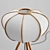 Bamboo Glow Floor Lamp by H&M - Eco-friendly Lighting 3D model small image 11