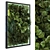 Green Wall Set 053: Versatile & Stylish 3D model small image 2