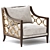 Belden Lounge: Stylish, Contemporary Chair 3D model small image 2