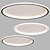 Sleek Round Ceiling Light 3D model small image 4