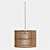 Boho Rattan Drum Lamp Shade 3D model small image 4