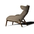 Beatrix Armchair: Dual-Tone Elegance 3D model small image 4