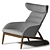 Beatrix Armchair: Dual-Tone Elegance 3D model small image 9