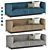 Luxurious Velvet Sofa - Vintage-Inspired Design 3D model small image 2