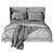 Modern 2013 Bed Design 3D model small image 3