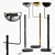 Elegant Penta Elisabeth Floor Lamp 3D model small image 1