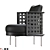 TORII NEST Contemporary Armchair 3D model small image 3