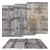 Versatile 6-Piece Rug Set 3D model small image 1