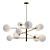 BHL Bolle Hanging Lamp: Contemporary Elegance for Any Space 3D model small image 1