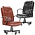 Modern Ergonomic Office Chair 3D model small image 3