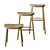 Modern Stool Trio: O1, O2, O3 3D model small image 4