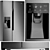 Premium Gorenje Refrigerator Set 3D model small image 2