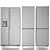 Premium Gorenje Refrigerator Set 3D model small image 6