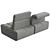 Modular Canapé Sofa 3D model small image 4