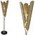 Eichholtz Plantain Floor Lamp: Modern Elegance 3D model small image 1