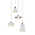 Sleek Concrete LED Pendant Light 3D model small image 1