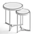 Sleek Arendal Coffee Tables 3D model small image 2