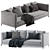 Elegant Minotti Allen Sofa: Stylish Comfort for Your Home 3D model small image 7