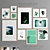 Versatile Art Frame: 11 Options, Multiple Sizes 3D model small image 1