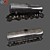 Armored War Train 3D model small image 1