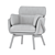 Dreamy Elysia Lounge Chair 3D model small image 4