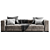 Sleek Minotti Blaze 2015 3D model small image 3