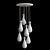 Rain Round Chandelier 18" - Elegant Lighting Fixture 3D model small image 4