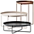 E15 Habibi Coffee Tables: Stylish and Functional 3D model small image 1