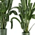 Concrete Pot Indoor Plants - Set 99 3D model small image 6