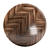 Parquet 28: Standard & Herringbone Patterns | PBR Textures Included 3D model small image 2