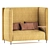 Cozy Retreat Sofa 3D model small image 1