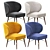 Elegant Louis Armchair - Timeless Design 3D model small image 2