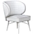 Elegant Louis Armchair - Timeless Design 3D model small image 6