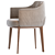 Poltrona Frau Archibald Fabric Chair 3D model small image 3