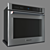 KitchenAid KOST100ESS: Stylish Wall Oven 3D model small image 1