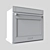 KitchenAid KOST100ESS: Stylish Wall Oven 3D model small image 8