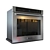 KitchenAid KOST100ESS: Stylish Wall Oven 3D model small image 13