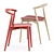 Modern Wood Light Chair | Cappellini 3D model small image 2