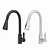 Sleek Modern Kitchen Faucet Set 3D model small image 4