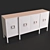 Weiss Hillsboro Buffet Console 3D model small image 3