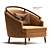 Corona Render Armchair 3D model small image 1