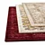 Vintage Distressed Persian Rug - Indoor/Outdoor 3D model small image 3