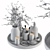 14-Piece Bathroom Decor Set 3D model small image 5